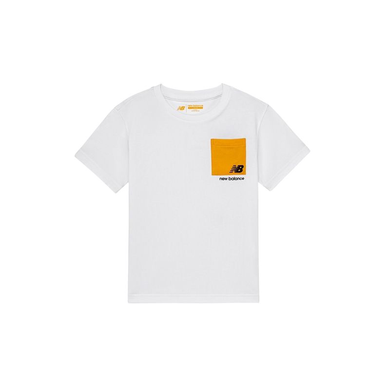 Детская футболка New Balance T (белая)