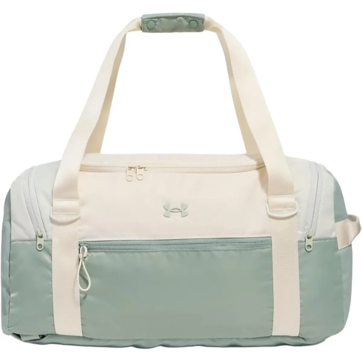 Under Armour 33L Polyester Travel Bag Women's Beige & Green