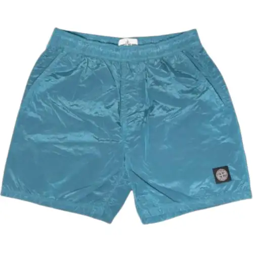 STONE ISLAND Swimming Shorts Men's Turquoise