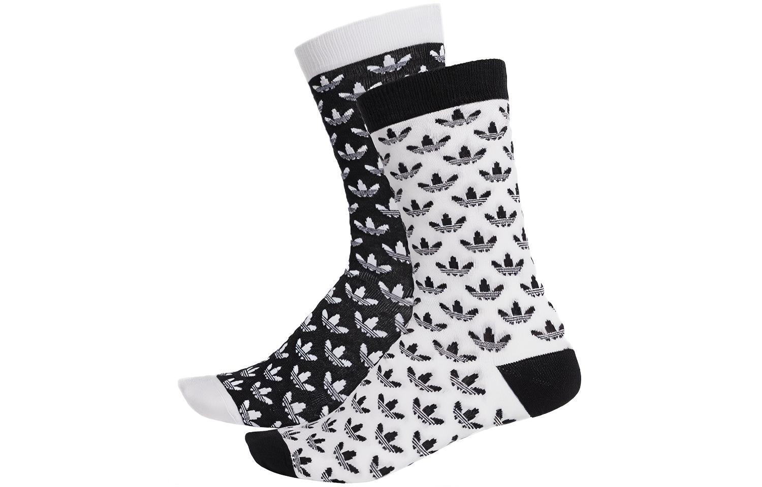 Adidas Originals Thin Cr Sock Gr Crew Socks Unisex 2 Pack Multicolor