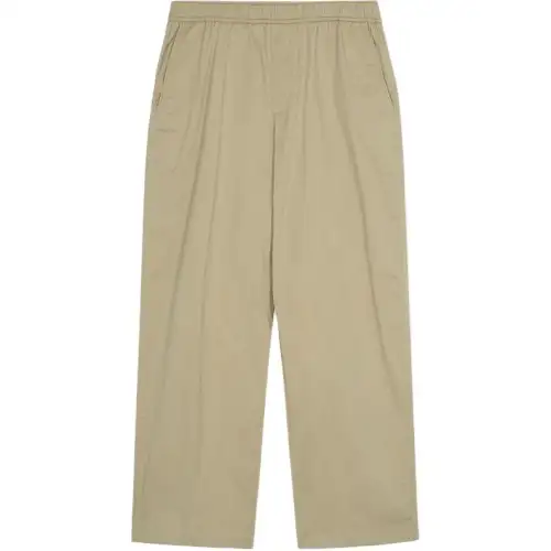 New Balance Casual Pants Men's Light Beige Thickened Straight Fit Pants