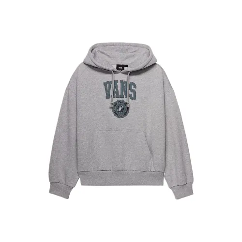 Vans Sweatshirts Women's Gray Hooded Moderate
