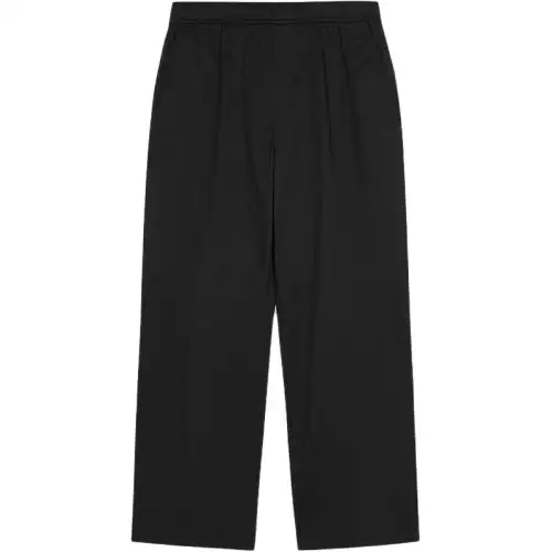 New Balance Casual Pants Men's Black Thickened Straight Fit Pants