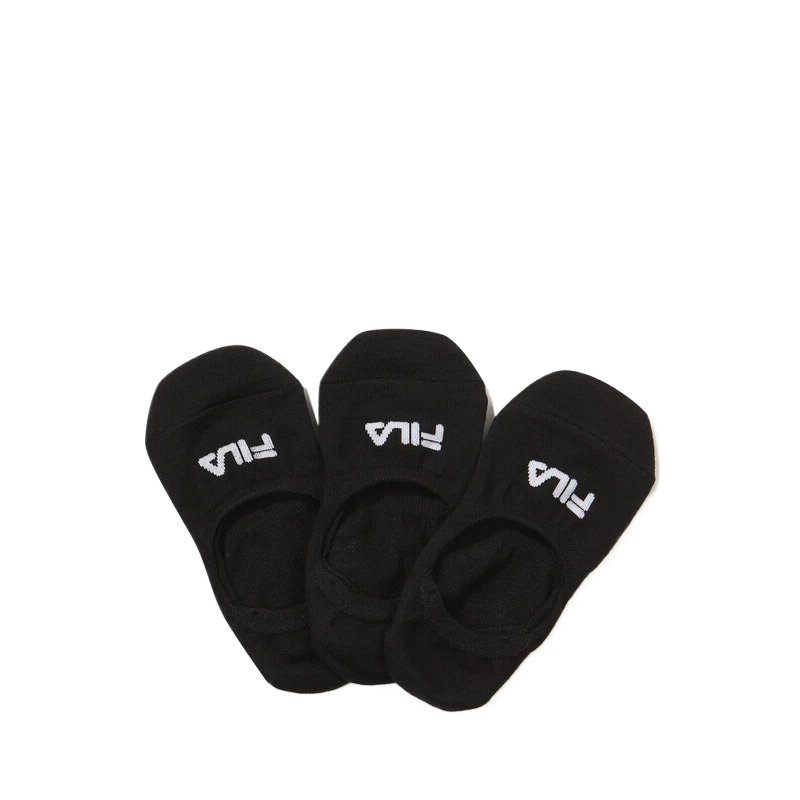 FILA Essential No Show Socks Unisex 3 Pack