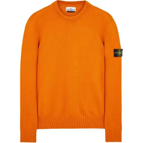 STONE ISLAND Sweatshirt Men's Orange
