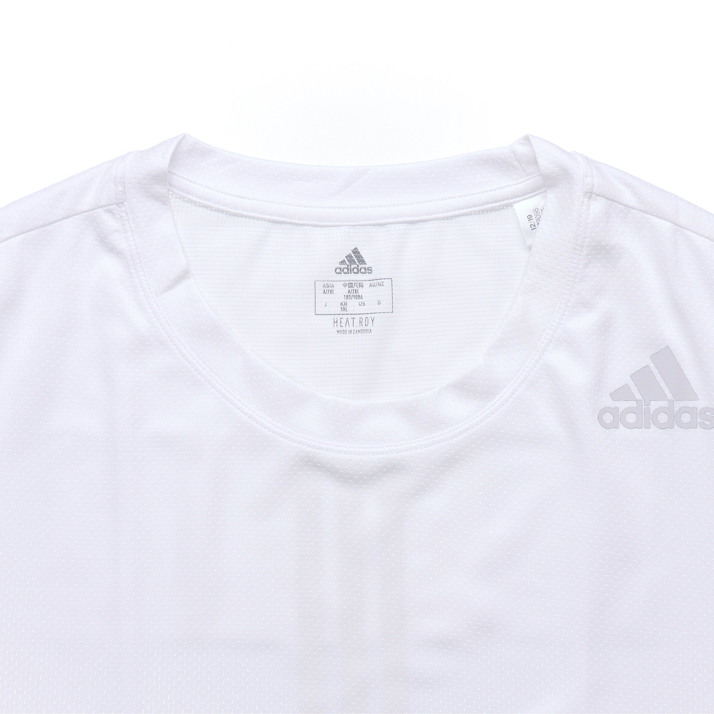 Мужская футболка adidas (белая) — фото 6