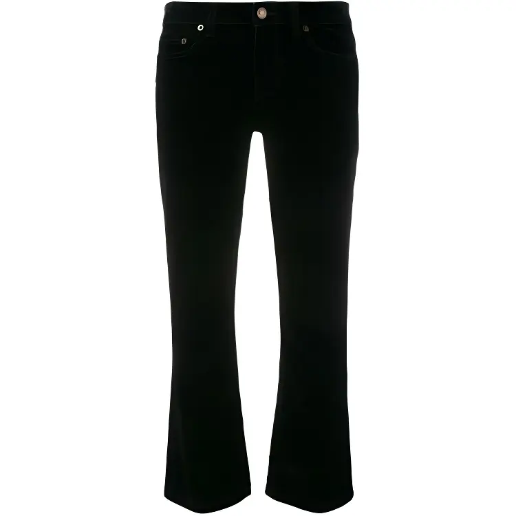 Saint Laurent cropped fitted jeans