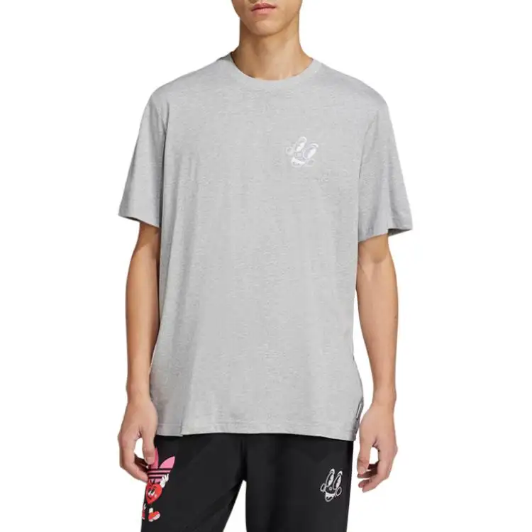 Adidas Originals T Shirt Men's Gray
