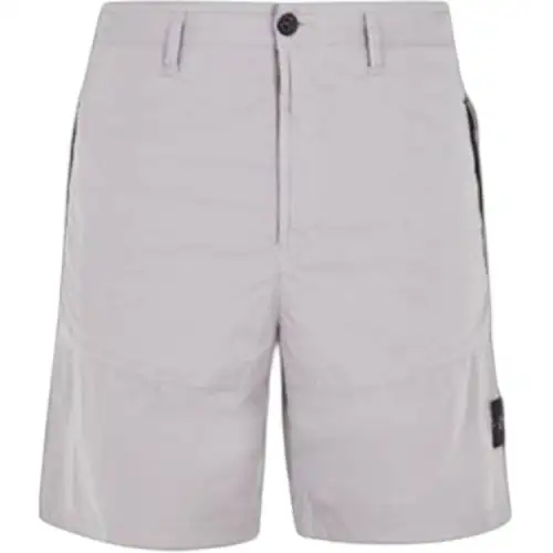 STONE ISLAND Casual Shorts Men's Gray