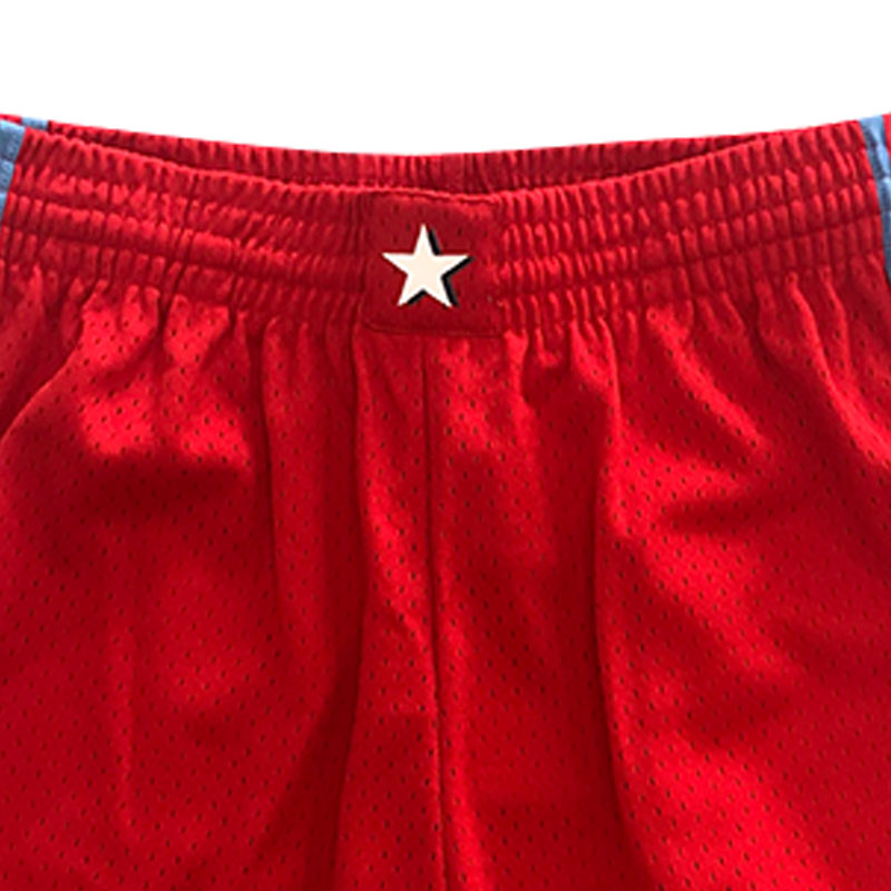 Mitchell Ness Basketball Shorts Unisex Red