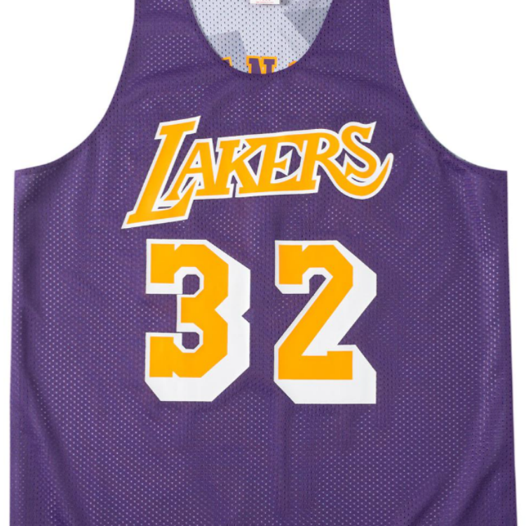 Mitchell Ness Basketball Jersey Unisex Purple