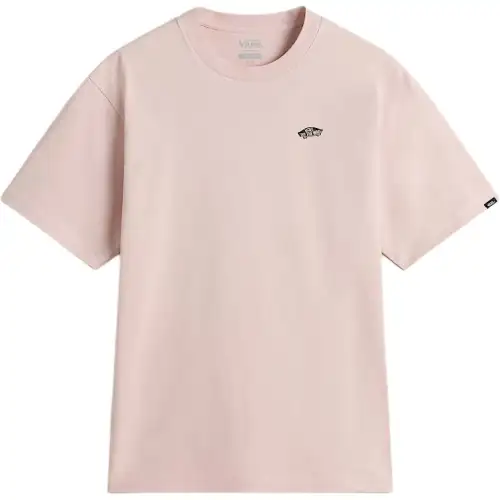Vans T Shirts Unisex Pink Crew Neck