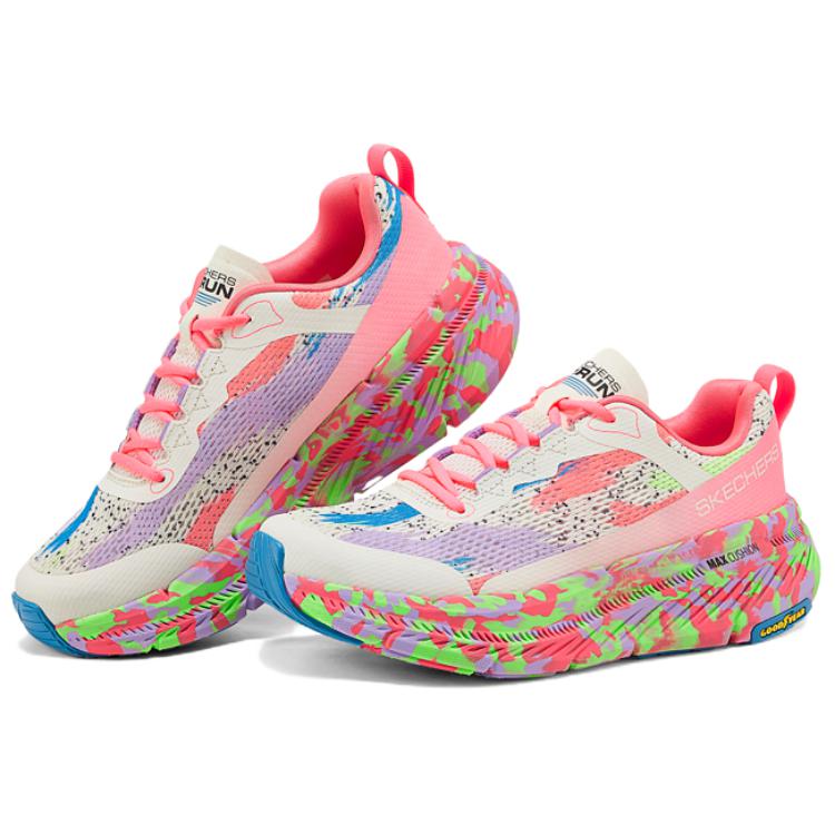 Skechers Women’s GO Wear resistant And Lightweight Low top Running Shoes Women’s Pink Green