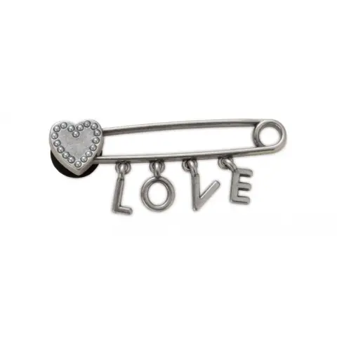 Crocs Bijoux Love Safety Pin Charm