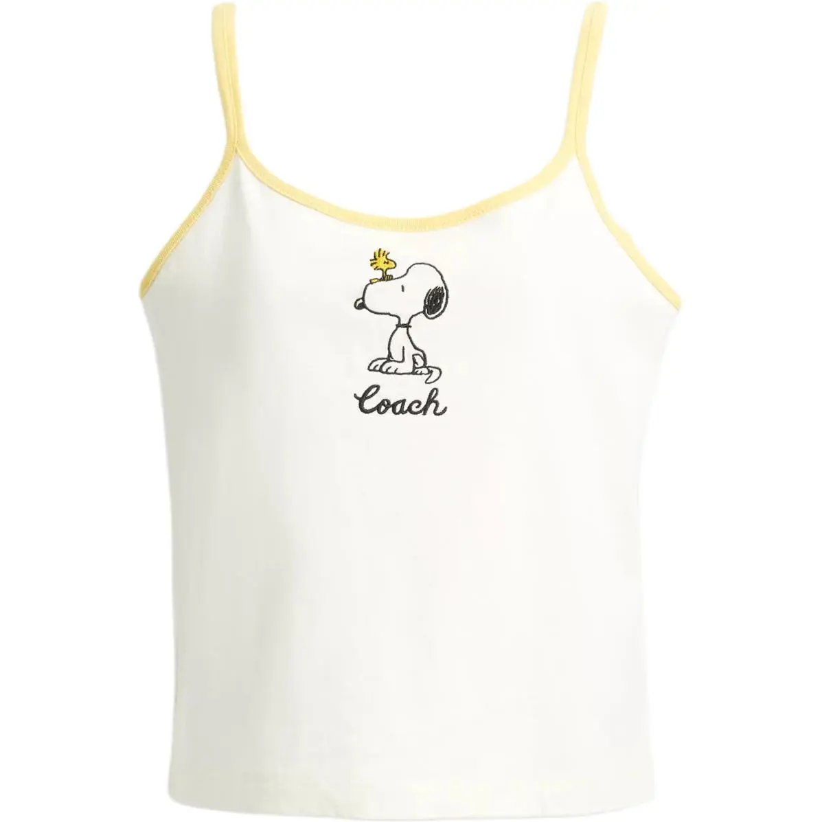 COACH x PEANUTS SS25 Camisole Women's Cream White