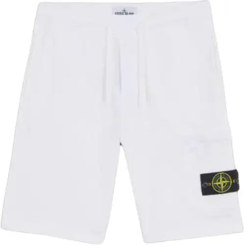 Stone Island Compass-badge shorts