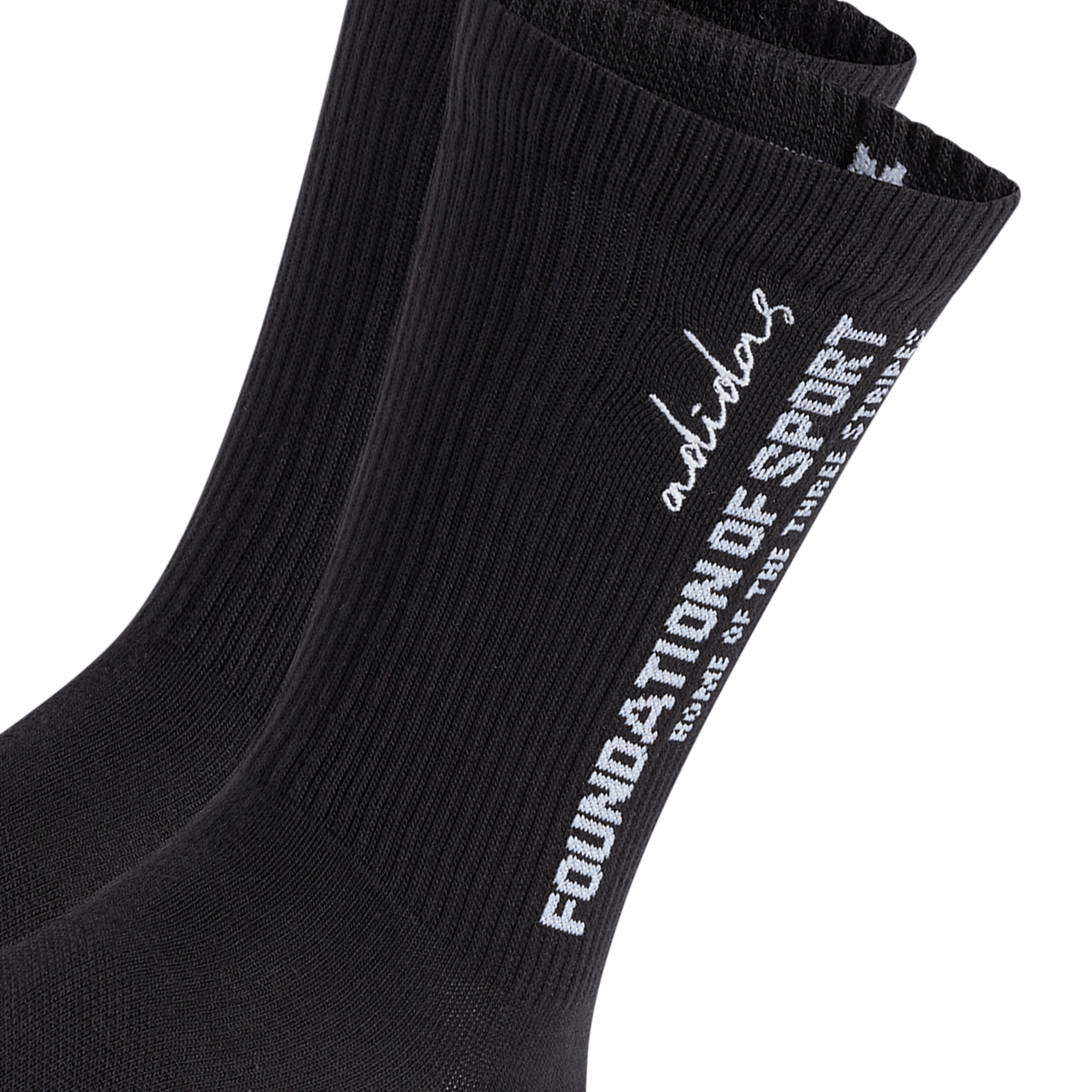 Adidas Free Shipping With AdiClub Cushioned Sportswear Slogan Graphic Crew 2 Pair Pack