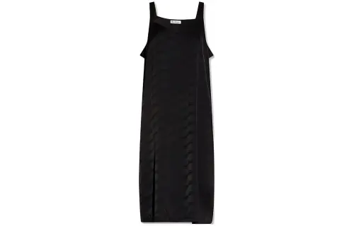 Balenciaga SS23 Sleeveless Dress, Loose Fit Women's Black