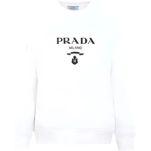 PRADA SS22 Sweatshirt Women's White