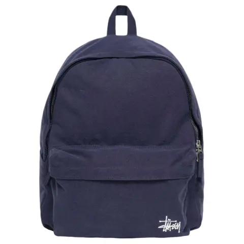 Stussy Cotton Backpack Unisex Marine Blue