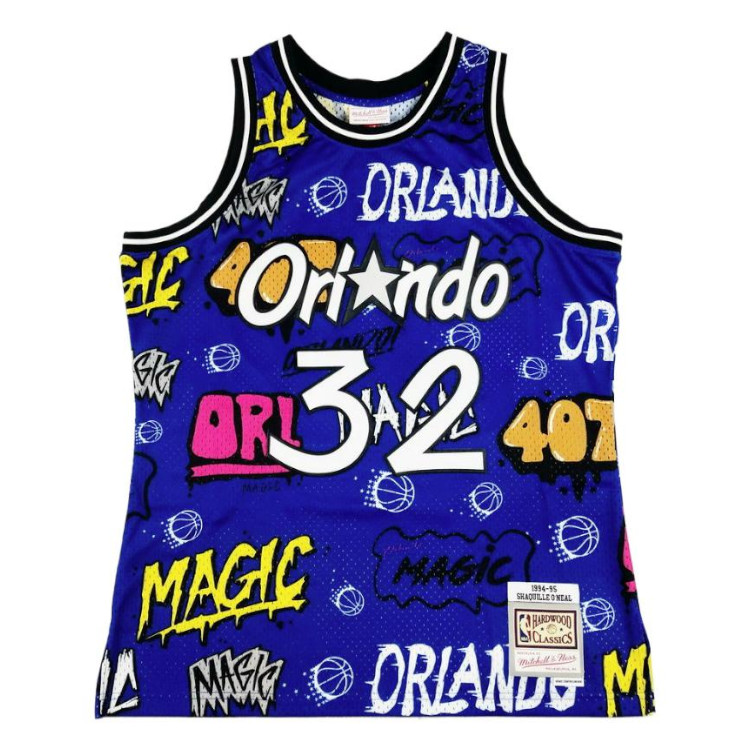 Mitchell Ness Basketball Jersey Unisex Blue