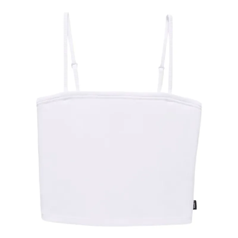 Vans DREW RIB Camisoles Women's White Moderate Straight Fit
