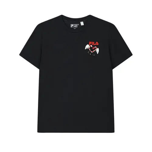 FILA ORIGINALE SS25 T Shirt Unisex Jet Black