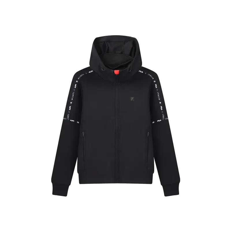 FILA Jackets Women's Pitch Black Hooded Moderate Other