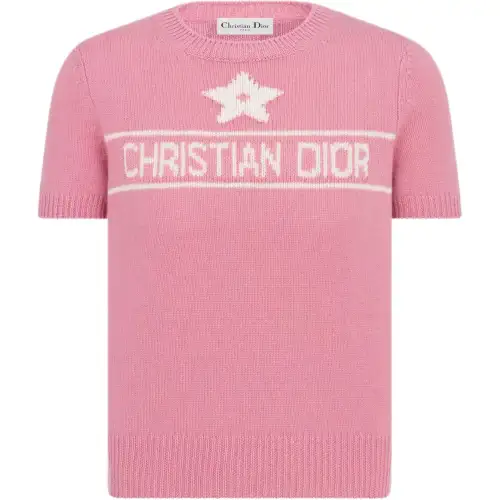 DIOR Dioriviera FW25 Cashmere Sweater Women's Pink