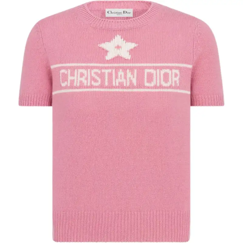 DIOR Dioriviera FW25 Cashmere Sweater Women's Pink