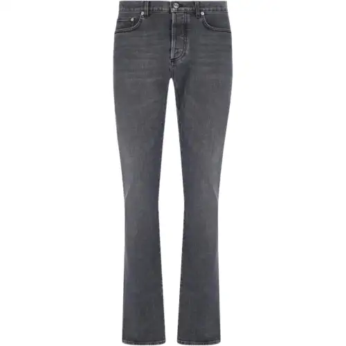 DIOR Homme Logo Patch Slim Fit Jeans