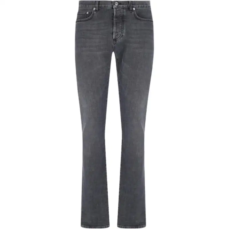 DIOR Homme Logo Patch Slim Fit Jeans