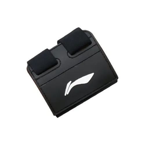 Li Ning, volleyball tennis mouse for badminton, light and thin belt, breathable black professional wristband for men and women, clips included
