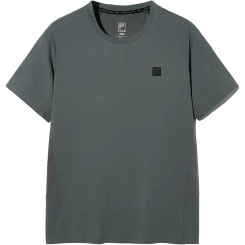 FILA T Shirts Unisex Dark Green Crew Neck
