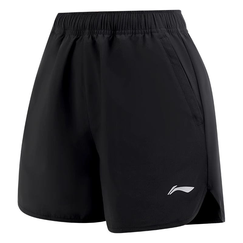 Li Ning Beach Shorts Women’s Black Thin