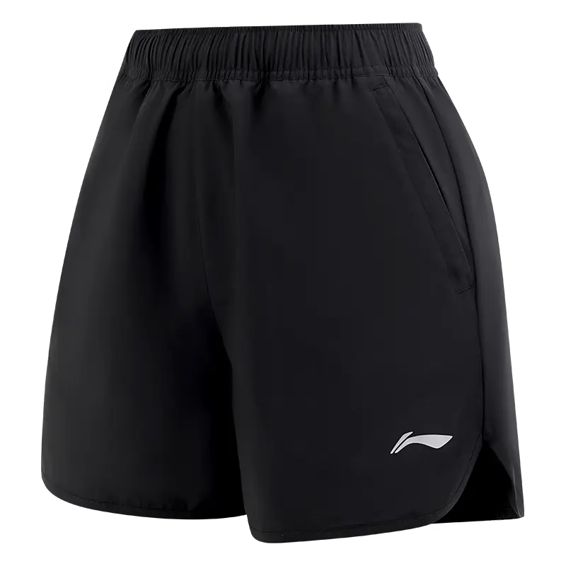 Li Ning Beach Shorts Women's Black Thin