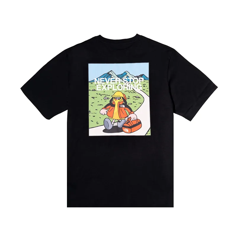 THE NORTH FACE x TDC Quick Dry T Shirts Unisex Cosmic Black