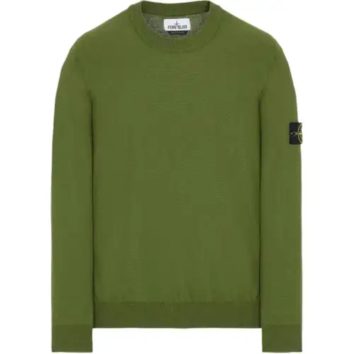 STONE ISLAND Sweatshirt Men's Olive Green