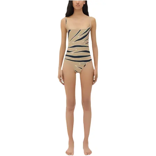 Bottega Veneta One piece Swimsuit Women's Khaki