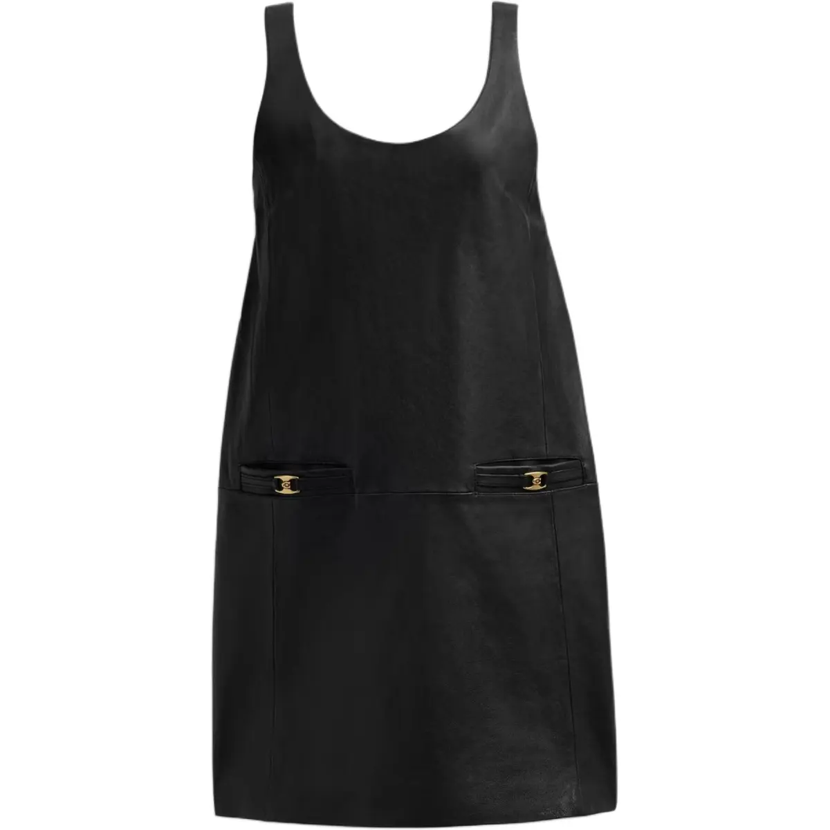 COACH Sleeveless Dress Women's Black