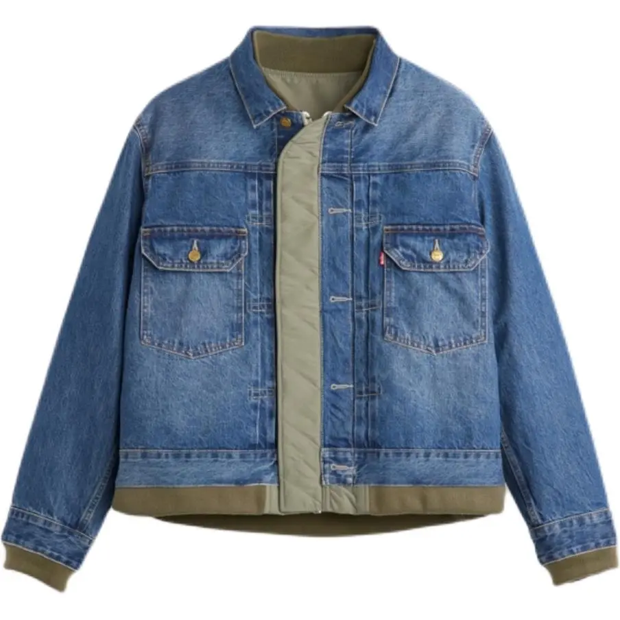 Levi's X Sacai Denim X Nylon Twill Reversible Blouson