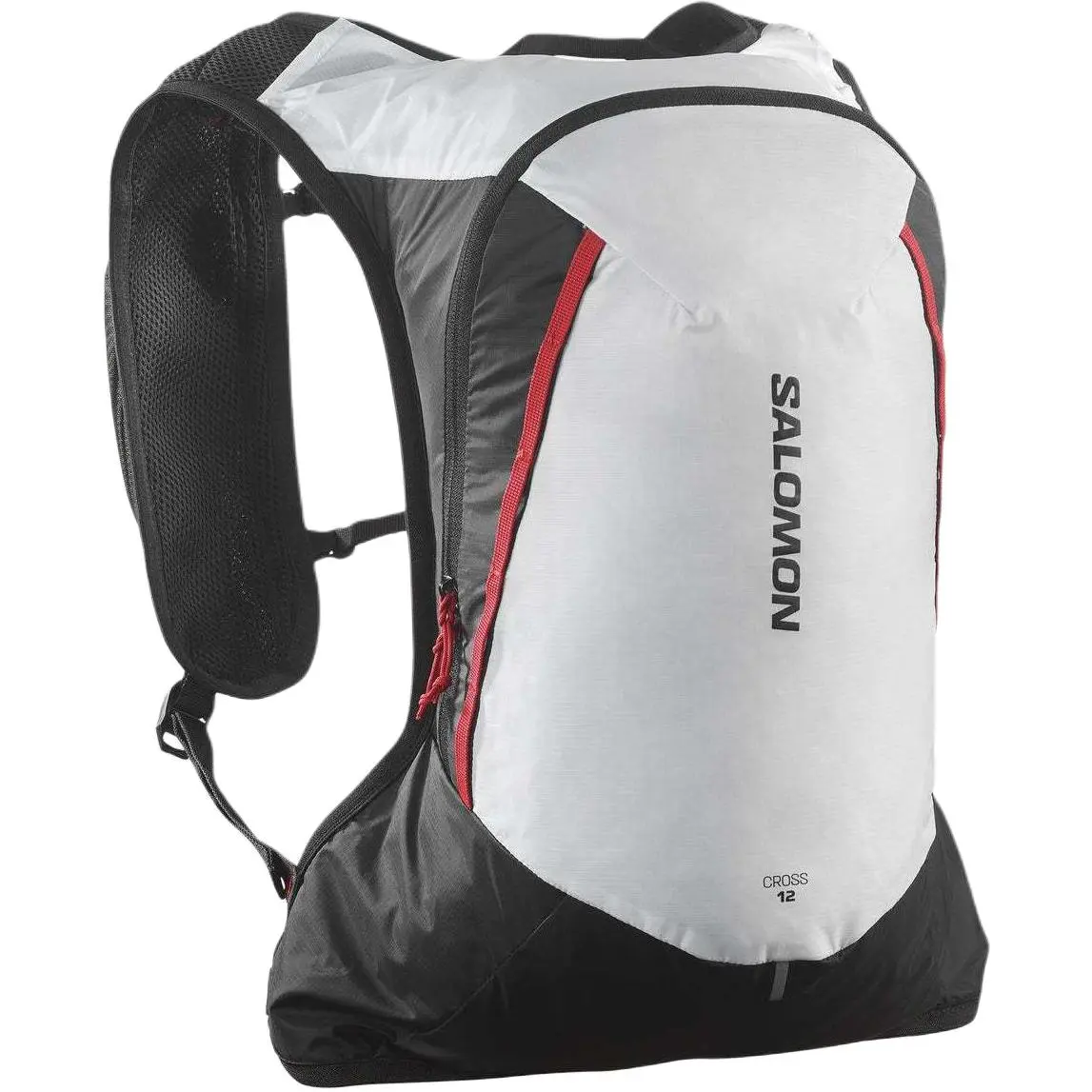 SALOMON 12L Outdoor Bags Nylon Black White Unisex