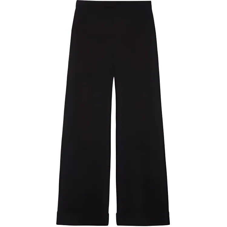 GUCCI Wide Leg Gabardine Tailored Trousers