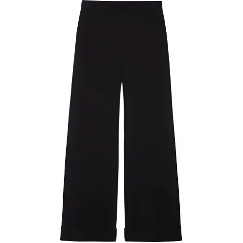 GUCCI Wide Leg Gabardine Tailored Trousers