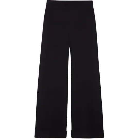 GUCCI Wide Leg Gabardine Tailored Trousers