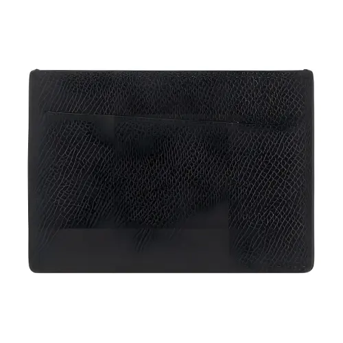 Maison Margiela Calfskin Card Holder Men's Black