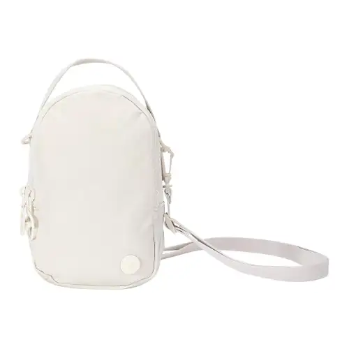 Anta Life Collection Fabric Portable One Shoulder Crossbody Cell Phone Pouch Unisex Gravel Gray