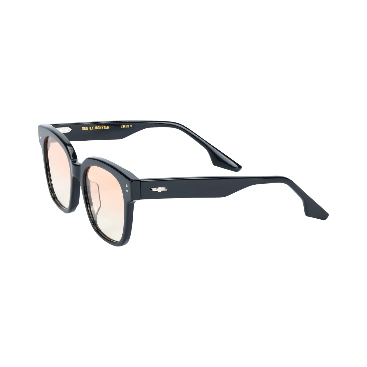 GENTLE MONSTER Square Sunglasses Unisex Black