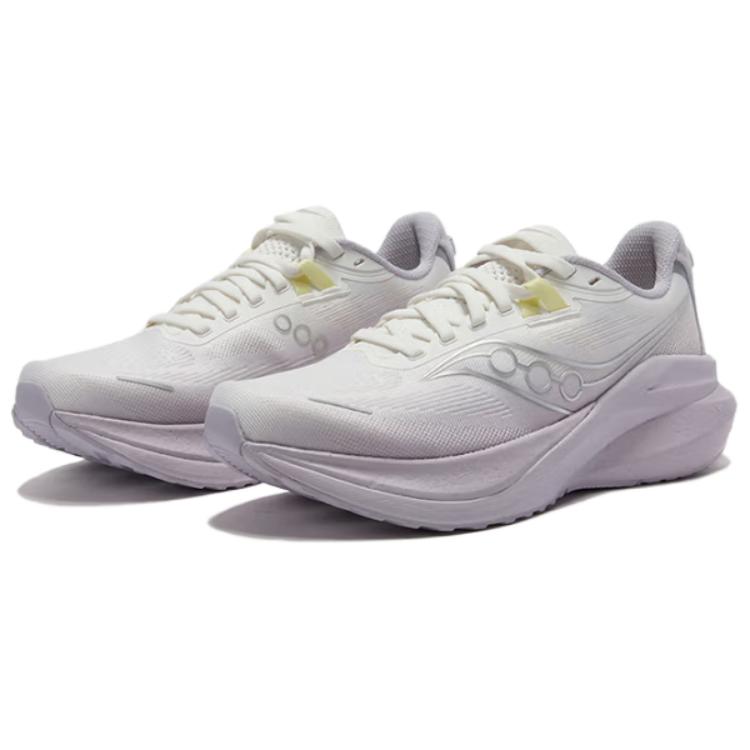 Saucony Slip Resistant Abrasion Resistant Slip Resistant Abrasion Resistant Low top Running Shoes Men’s Purple White