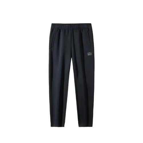 Anta Variety Training Collection Minimalist Style Versatile Comfortable Casual Straight Fit Fleece Lined Thermal